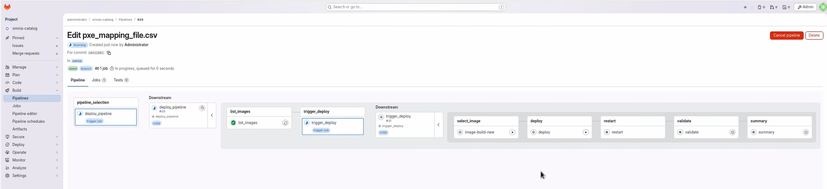 GitLab Deploy Trigger
