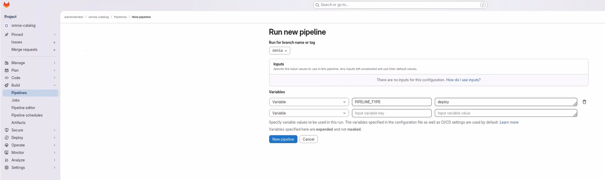 GitLab Deploy Manual Configuration